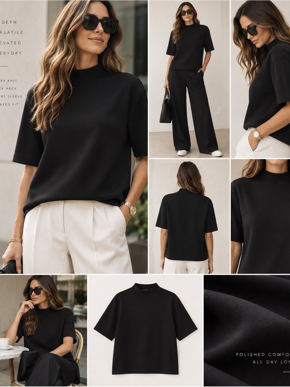 NWT - TRUTH by Republic Knit Mock Neck Pullover XL